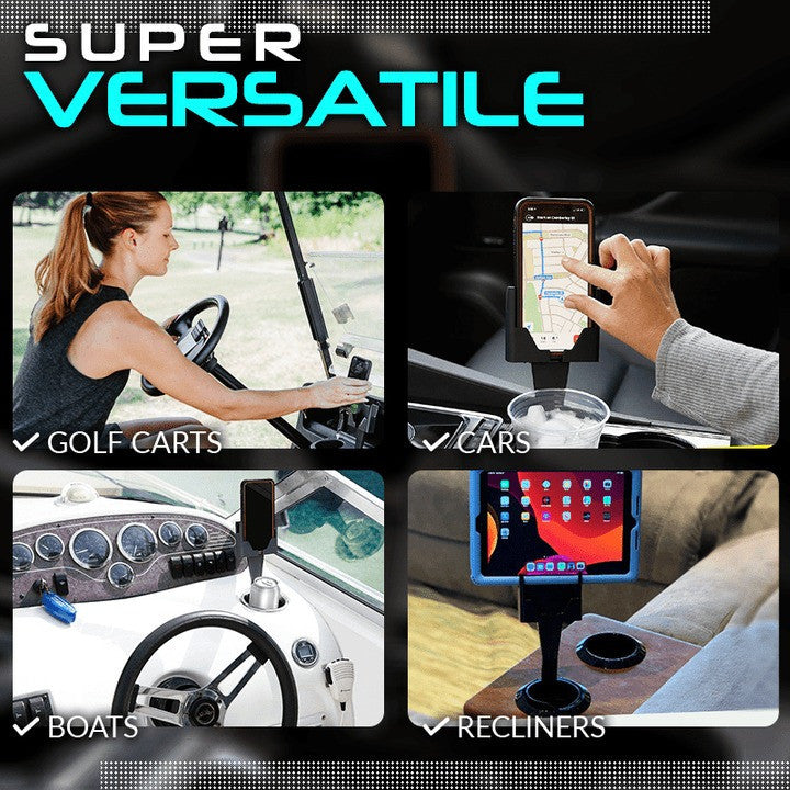 360° Rotating Car Phone & Cup Holder