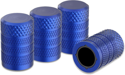 Fresh Auto Pal Tire Valve Stem Caps – Black (4-Pack)