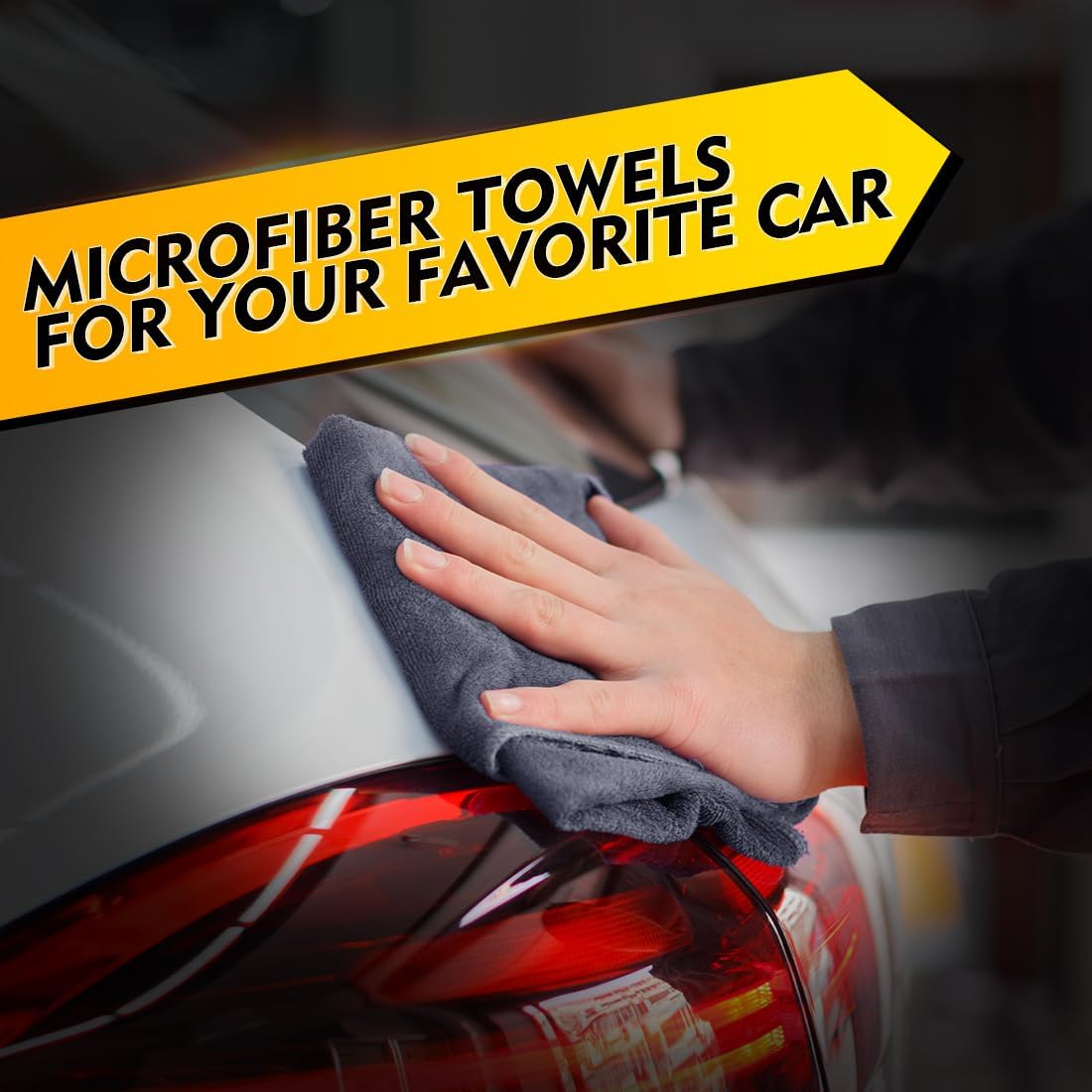 Keep Your Car and Home Spotless with Ultra-Soft Microfiber Towels