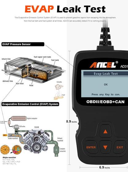 ANCEL AD310 OBD2 Scanner – Universal Engine Code Reader & Diagnostic Tool