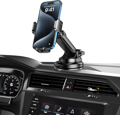 Fresh Auto Pal 3-in-1 Car Phone Mount – Dashboard, Windshield & Air Vent Holder | Universal Fit for iPhone, Android, GPS Devices