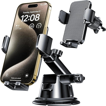 Fresh Auto Pal Dash-Mounted Phone Holder – Universal Car Mount for Windshield, Dashboard, Air Vent | Fits iPhone, Android & GPS