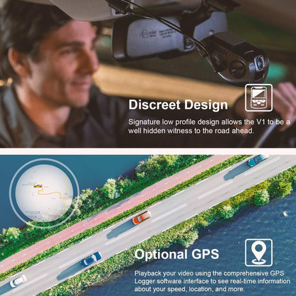 REXING V1 4K Ultra HD Dash Cam – Ultimate Road Safety in Stunning Detail