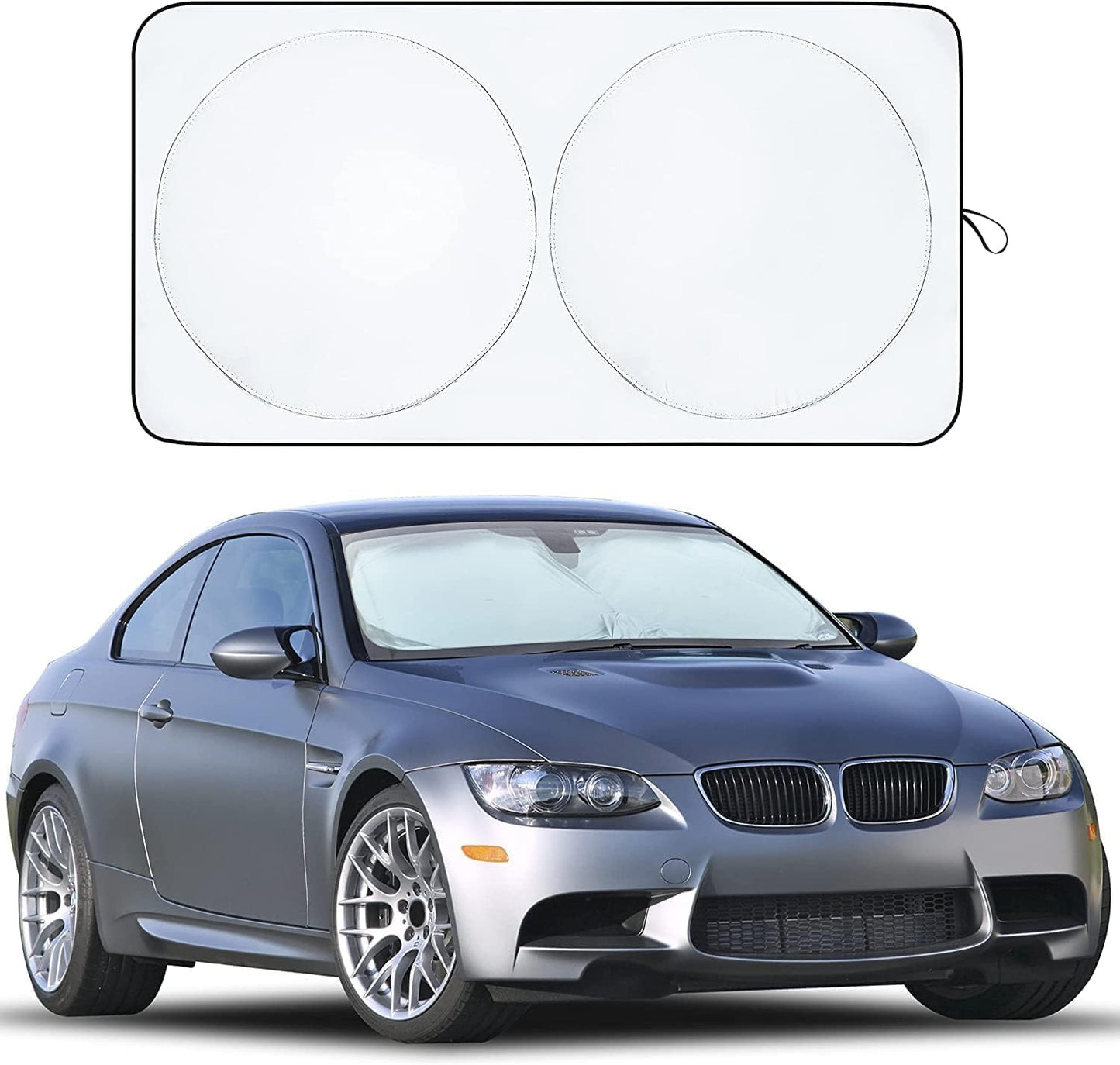 Fresh Auto Pal Patented Windshield Sun Shade – Medium (64"x32")