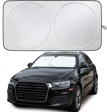Fresh Auto Pal Patented Windshield Sun Shade – Medium (64"x32")